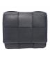 BOTTEGA VENETA（ボッテガベネタ）の古着「カセット マキシイントレチャート三つ折り財布　R00124010W」｜ネイビー