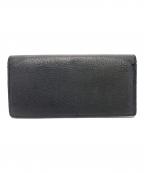 LOEWEロエベ）の古着「ロング ホリゾンタル ウォレット　C660978X02」｜ブラック