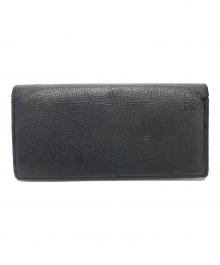 LOEWE（ロエベ）の古着「ロング ホリゾンタル ウォレット　C660978X02」｜ブラック