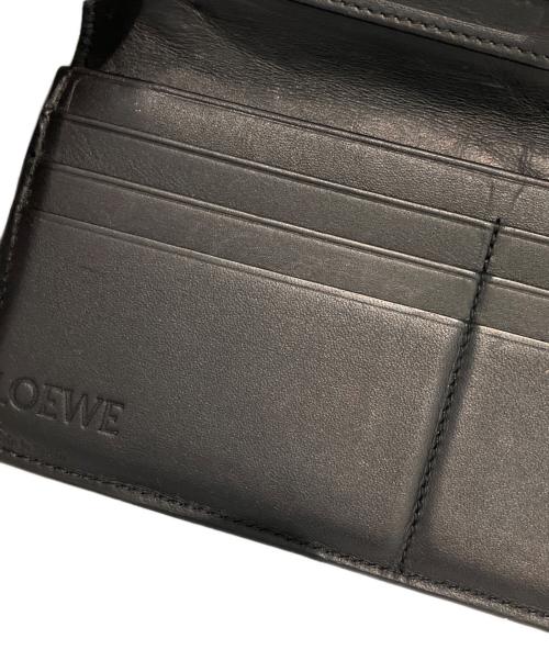 LOEWE（ロエベ）LOEWE (ロエベ) ロング ホリゾンタル ウォレット　C660978X02 ブラックの古着・服飾アイテム
