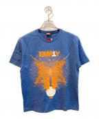 VISIBLE ELEPHANT 47ビジブルエレファント47）の古着「プリントTシャツ」｜ネイビー