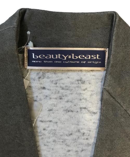 beauty:beast（ビューティービースト）beauty:beast (ビューティービースト) ノースリーブワンピース カーキ サイズ:M 未使用品の古着・服飾アイテム