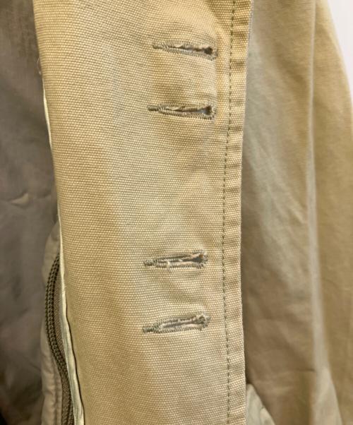 DIESEL（ディーゼル）DIESEL (ディーゼル) 多重ボタンワークコート 黄緑 サイズ:Sの古着・服飾アイテム