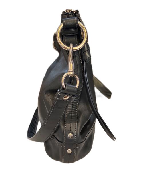 COACH（コーチ）COACH (コーチ) レザーショルダーバッグ ブラック サイズ:-の古着・服飾アイテム