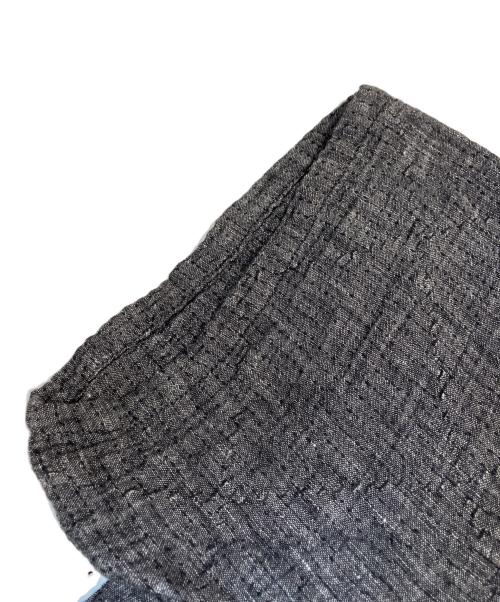 Porter Classic（ポータークラシック）Porter Classic (ポータークラシック) Sashiko Linen Premium T-Shirt　PC-049-1268 グレー サイズ:4の古着・服飾アイテム