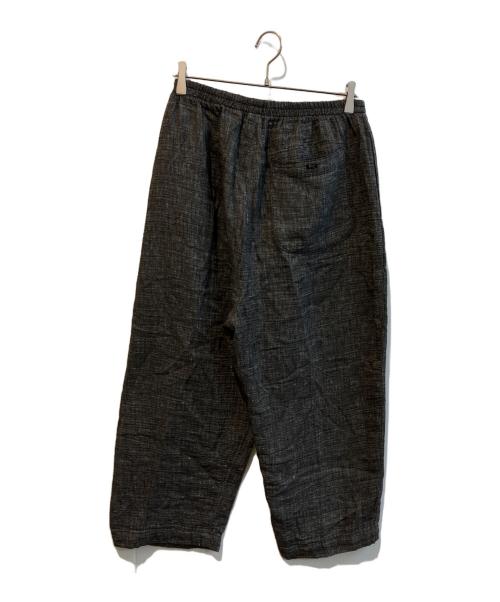 Porter Classic（ポータークラシック）Porter Classic (ポータークラシック) SASHIKO LINEN PEACE PANTS グレー サイズ:Lの古着・服飾アイテム