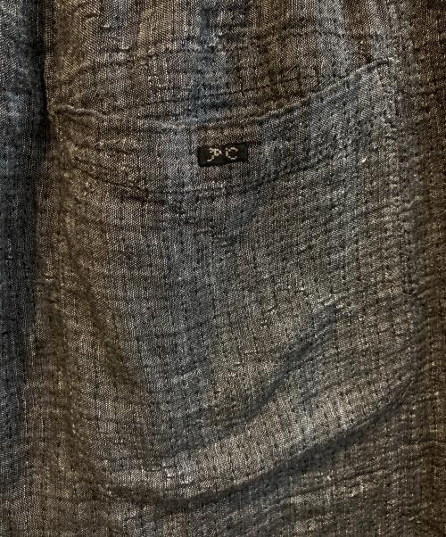 Porter Classic（ポータークラシック）Porter Classic (ポータークラシック) SASHIKO LINEN PEACE PANTS グレー サイズ:Lの古着・服飾アイテム