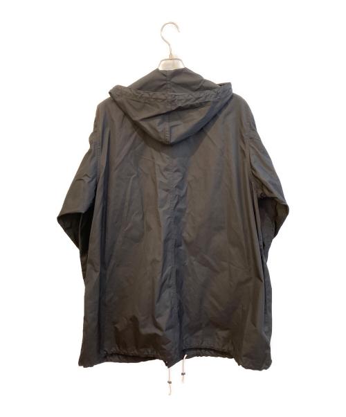 KICS DOCUMENT.（キクスドキュメント）KICS DOCUMENT. (キクスドキュメント) T/C POPLIN HOODED COAT　05-2001-1003-15 ブラック サイズ:5の古着・服飾アイテム