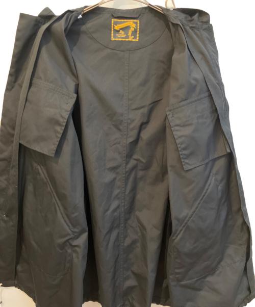 KICS DOCUMENT.（キクスドキュメント）KICS DOCUMENT. (キクスドキュメント) T/C POPLIN HOODED COAT　05-2001-1003-15 ブラック サイズ:5の古着・服飾アイテム