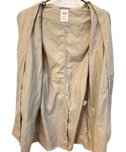 DANTON（ダントン）DANTON (ダントン) ナイロンステンカラーコート ベージュ サイズ:36の古着・服飾アイテム