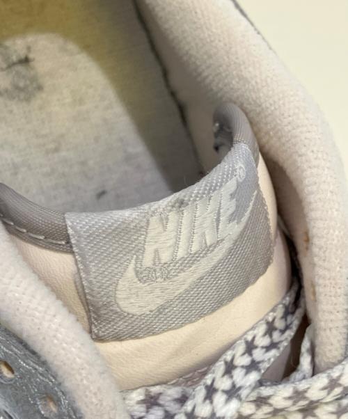 NIKE（ナイキ）NIKE (ナイキ) Nike Dunk Low GS 'White Metallic Silver' 309601-105 シルバー サイズ:25の古着・服飾アイテム