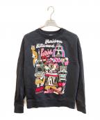 maison kitsuneメゾンキツネ）の古着「スウェット　JM00320KM0001」｜ブラック