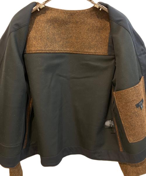 COS（コス）COS (コス) ノーカラージャケット ブラウン サイズ:36の古着・服飾アイテム