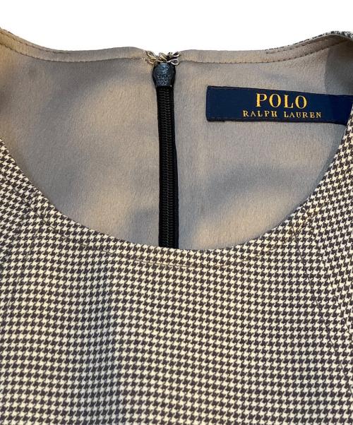 POLO RALPH LAUREN（ポロ・ラルフローレン）POLO RALPH LAUREN (ポロ・ラルフローレン) ノースリーブワンピース グレーの古着・服飾アイテム