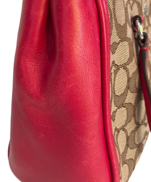 COACH（コーチ）COACH (コーチ) 2WAYバッグ　36905　シグネチャー レッドの古着・服飾アイテム