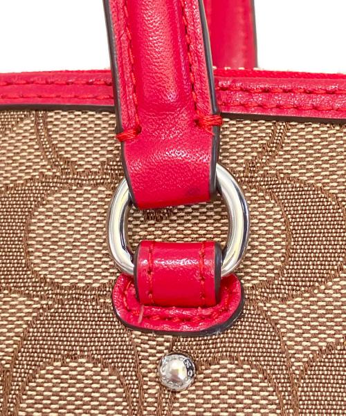 COACH（コーチ）COACH (コーチ) 2WAYバッグ　36905　シグネチャー レッドの古着・服飾アイテム