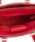 中古・古着 COACH (コーチ) 2WAYバッグ　36905　シグネチャー レッド：5000円