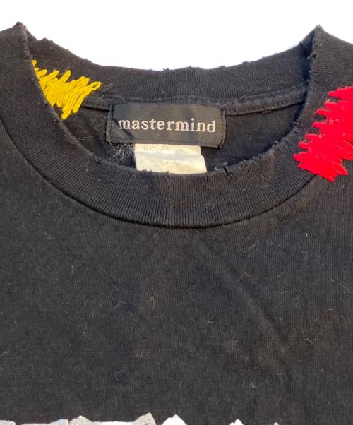 Mastermind JAPAN（マスターマインド ジャパン）Mastermind JAPAN (マスターマインド ジャパン) Disney (ディズニー) ミッキープリントTシャツ ブラック サイズ:Lの古着・服飾アイテム
