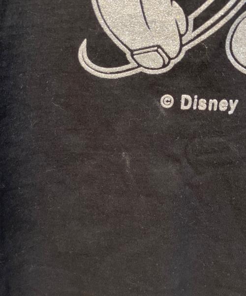 Mastermind JAPAN（マスターマインド ジャパン）Mastermind JAPAN (マスターマインド ジャパン) Disney (ディズニー) ミッキープリントTシャツ ブラック サイズ:Lの古着・服飾アイテム