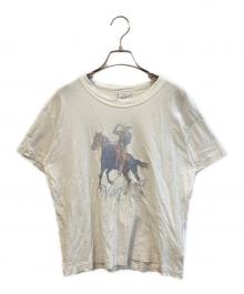 VAQUERA（ヴァケラ）の古着「プリントTシャツ」｜ホワイト