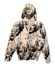 VAQUERA（ヴァケラ）の古着「Marilyn Hoodie Knit」｜ブラック×ホワイト