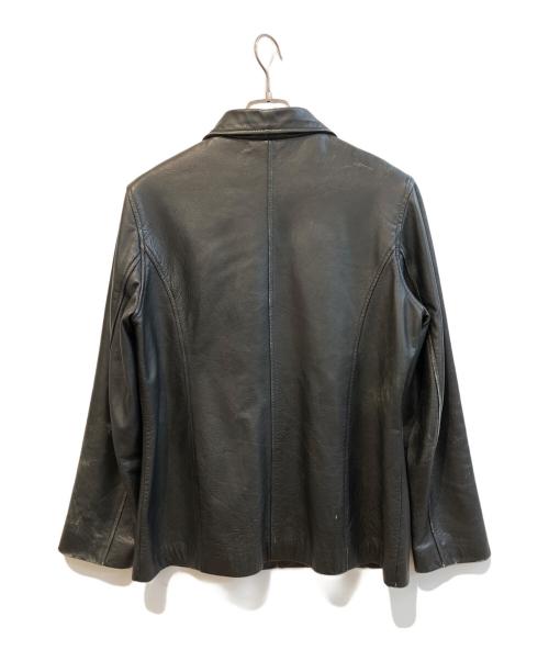 GAP（ギャップ）GAP (ギャップ) レザージャケット ブラック サイズ:Lの古着・服飾アイテム