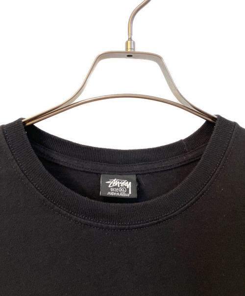 stussy（ステューシー）stussy (ステューシー) DOVER STREET MARKET (ドーバー ストリート マーケット) ロゴプリントTシャツ ブラック サイズ:XLの古着・服飾アイテム
