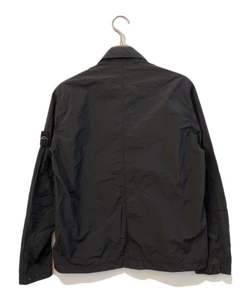 STONE ISLAND（ストーンアイランド）STONE ISLAND (ストーンアイランド) NYLON METAL IN ECONYL OVERSHIRT ブラック サイズ:Mの古着・服飾アイテム