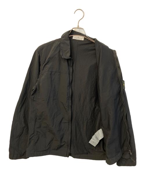STONE ISLAND（ストーンアイランド）STONE ISLAND (ストーンアイランド) NYLON METAL IN ECONYL OVERSHIRT ブラック サイズ:Mの古着・服飾アイテム