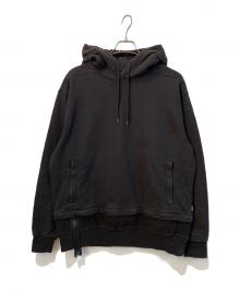STONE ISLAND（ストーンアイランド）の古着「SHADOW PROJECT INVERT HOODIE with ZIP-OFF PANEL」｜ブラック