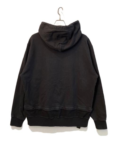 STONE ISLAND（ストーンアイランド）STONE ISLAND (ストーンアイランド) SHADOW PROJECT INVERT HOODIE with ZIP-OFF PANEL ブラック サイズ:XLの古着・服飾アイテム