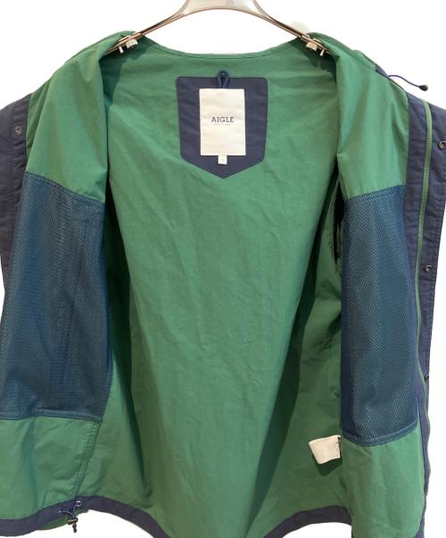AIGLE（エーグル）AIGLE (エーグル) 撥水 ラパザラ ジャケット グリーン サイズ:Lの古着・服飾アイテム