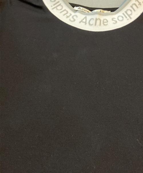 Acne studios（アクネ ストゥディオズ）ACNE STUDIOS (アクネ ストゥディオズ) EXTORR LOGO T-SHIRT ブラック サイズ:Sの古着・服飾アイテム