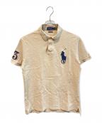 POLO RALPH LAURENポロ・ラルフローレン）の古着「ポロシャツ」｜ベージュ