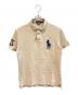 POLO RALPH LAUREN（ポロ・ラルフローレン）の古着「ポロシャツ」｜ベージュ