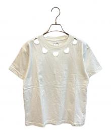 Gypsohila（ジプソフィア）の古着「Heart Tee」｜ホワイト
