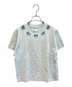 Gypsohilaジプソフィア）の古着「Heart Tee」｜スカイブルー