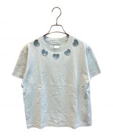 Gypsohila（ジプソフィア）の古着「Heart Tee」｜スカイブルー