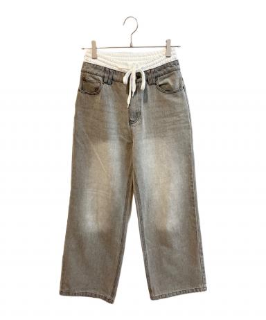 中古・古着通販】Bibiy. (ビビィ) JULIET DOUBLE WAIST DENIM B41