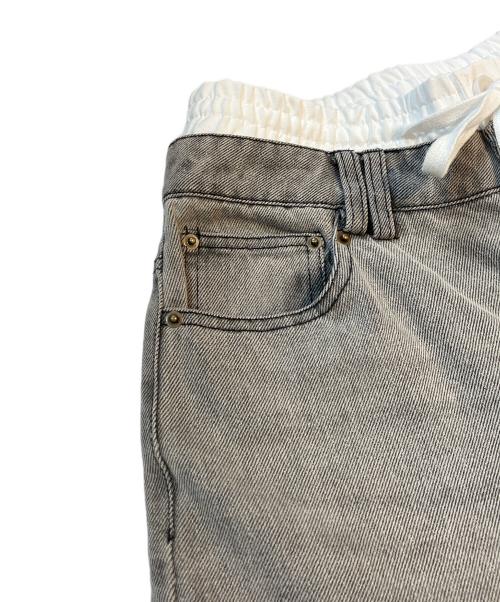 Bibiy.（ビビィ）Bibiy. (ビビィ) JULIET DOUBLE WAIST DENIM　B41-PT067GYS ブラック サイズ:Sの古着・服飾アイテム