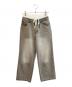 Bibiy.（ビビィ）の古着「JULIET DOUBLE WAIST DENIM　B41-PT067GYS」｜ブラック