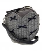 Gypsohilaジプソフィア）の古着「Heart Bag 2way ショルダーバッグ」｜グレー
