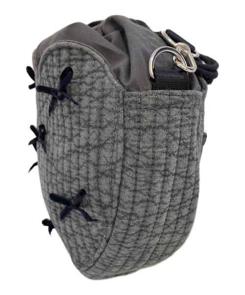 Gypsohila（ジプソフィア）Gypsohila (ジプソフィア) Heart Bag 2way ショルダーバッグ グレーの古着・服飾アイテム