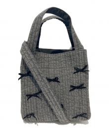 Gypsohila（ジプソフィア）の古着「Heart Bag 2way ショルダーバッグ」｜グレー