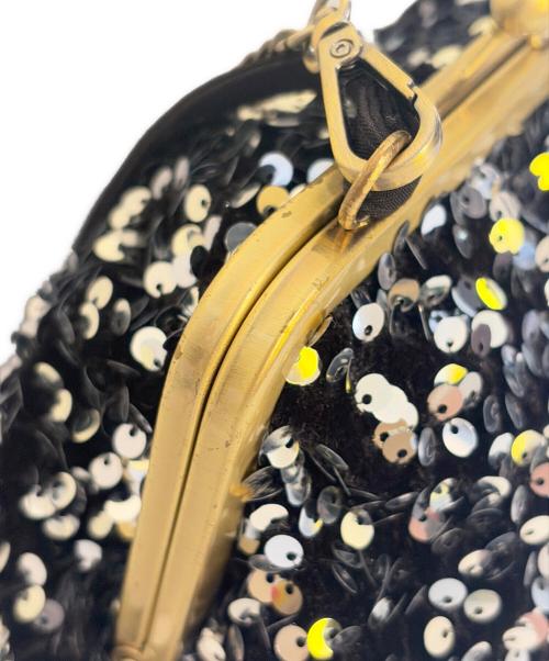 Bibiy.（ビビィ）Bibiy. (ビビィ) ODETTEGLITTER BAG ブラックの古着・服飾アイテム