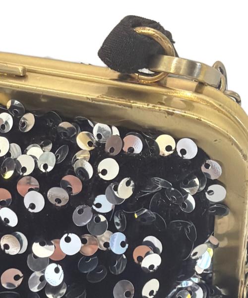 Bibiy.（ビビィ）Bibiy. (ビビィ) ODETTEGLITTER BAG ブラックの古着・服飾アイテム