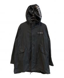 AVIREX（アヴィレックス）の古着「モッズコート 6672013」｜ブラック