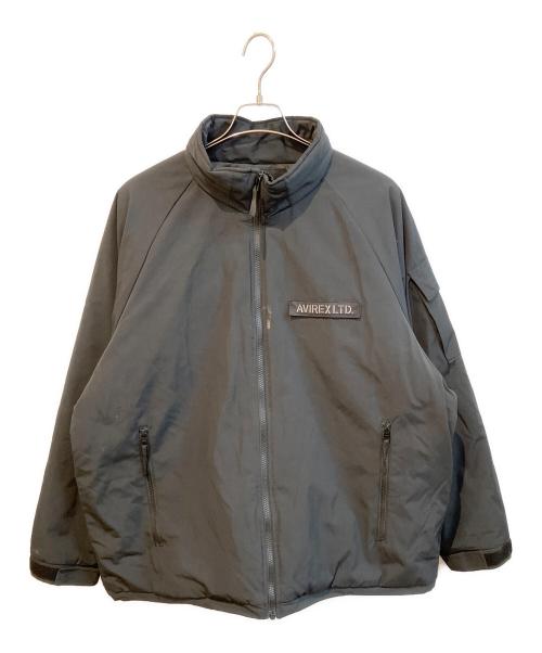 AVIREX（アヴィレックス）AVIREX (アヴィレックス) 中綿ジャケット ブラック サイズ:2XLの古着・服飾アイテム