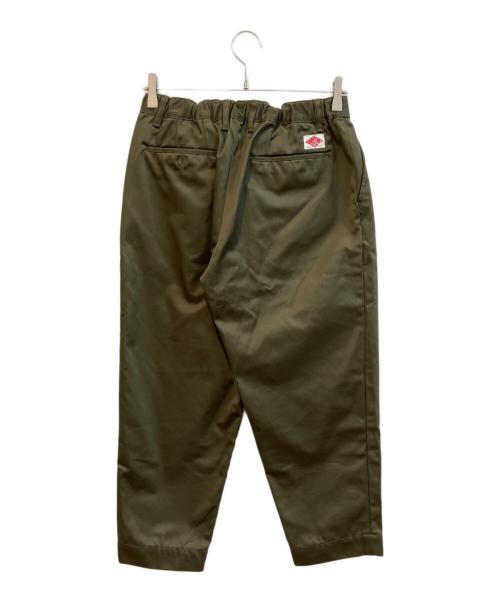 DANTON（ダントン）DANTON (ダントン) T/Cウエストポイント クロップドテーパードパンツ カーキ サイズ:36の古着・服飾アイテム