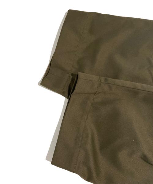 DANTON（ダントン）DANTON (ダントン) T/Cウエストポイント クロップドテーパードパンツ カーキ サイズ:36の古着・服飾アイテム